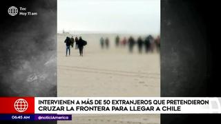 Tacna: 50 extranjeros intentaron cruzar la frontera para llegar a Chile 