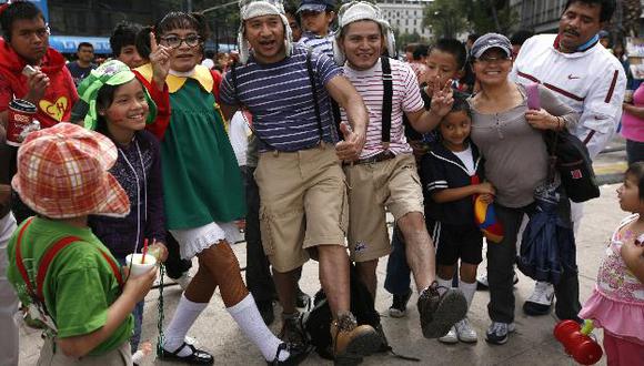 Unos 22 mil mexicanos participaron en la Mega Coreografía. (AP)