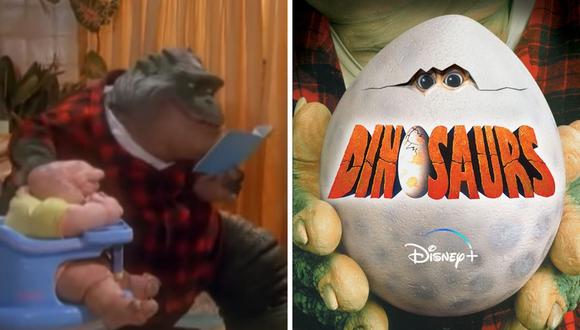 "Dinosaurios" llega a Disney+ en enero para Estados Unidos. (Foto: Captura YouTube / Twitter @disneyplus).