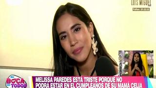 Melissa Paredes tras dejar Perú y viajar a México: ‘Mi familia necesita estar junta’