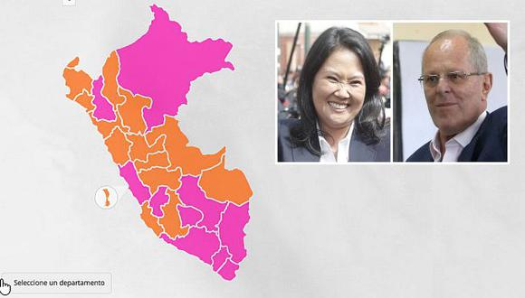 Elecciones 2016: Así va el conteo de la ONPE en todo el país. (Perú21)