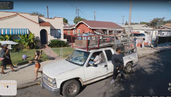 "Fun" del rapero Vince Staples recrea un rato de navegación por los mapas de Google Maps a través de la plataforma Street View mostrando diferentes escenas de un barrio "anodino" de California. (Foto: Captura de YouTube)