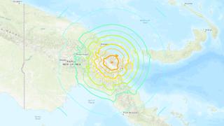 Terremoto de magnitud 7,6 sacude el este de Papúa Nueva Guinea y genera alerta de tsunami