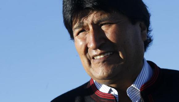 Evo Morales dijo que con sus bromas busca que la oposición se divierta. (EFE)