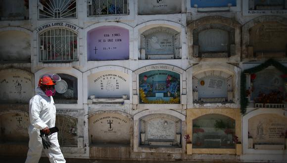 Exceso de fallecidos se redujo durante 10 semanas, según el presidente Martín Vizcarra. (Foto: Hugo Curotto/GEC)