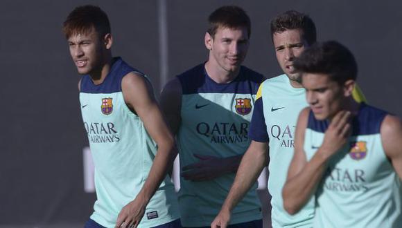 Gol. Barcelona tendrá uno de los mejores ataques del mundo. (AP)