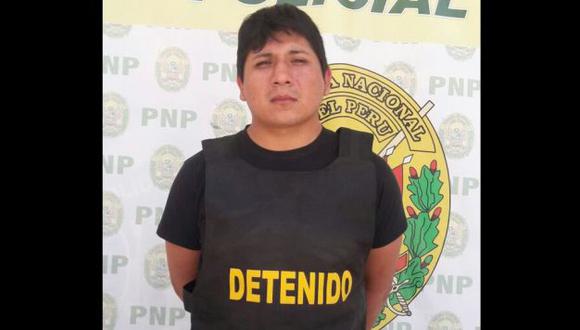 Andy Jara Barreto fue incluido en el Programa de Recompensas por los delitos de extorsión y tráfico de drogas. (Mininter)