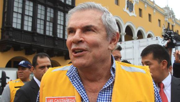 Luis Castañeda Lossio: Aprobación del alcalde de Lima llegó a 66% en setiembre. (Consuelo Vargas/El Comercio)