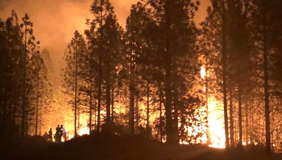 "Camp Fire" destruyó 62.000 hectáreas y más de 13.600 casas desde el 8 de noviembre. (Foto: EFE)