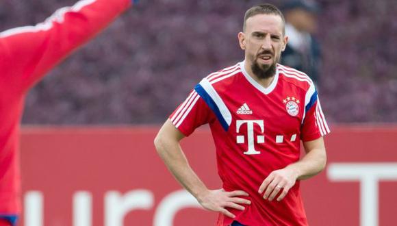 Franck Ribery se refirió a Manuel Neuer, quien quedó en tercer lugar. (EFE)