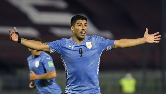 Uruguay chocará ante Perú y Chile por las Eliminatorias Qatar 2022. (Foto: AFP)