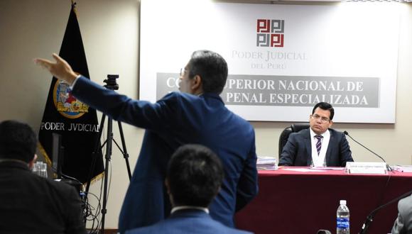 El fiscal José Domingo Pérez sustentó alegatos para justificar pedido de prisión preventiva contra Gerardo Sepúlveda. (Foto: Poder Judicial)