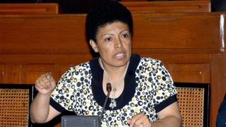 Martha Moyano por salida de terrorista Huatay: “Estamos bastante indignados y extrañados”