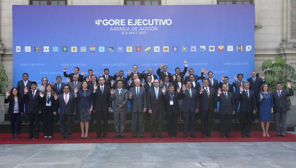 GORE Ejecutivo se realiza hoy en Lima (Presidencia)