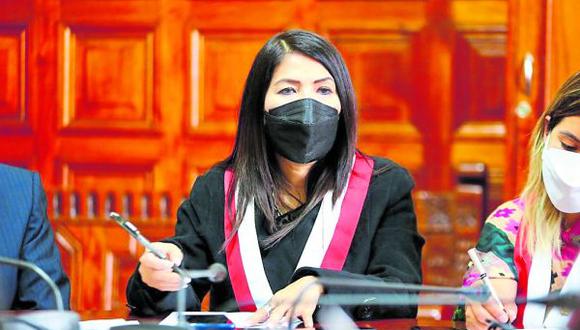 La congresista María Cordero será la nueva integrante de la Subcomisión de Acusaciones Constitucionales. (Foto: GEC)