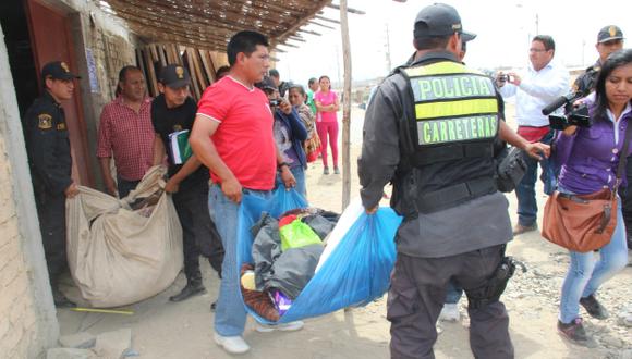 INTERVENCIÓN. Policía ubicó a delincuentes y recuperó equipajes. (Abigaíl Díaz/USI)