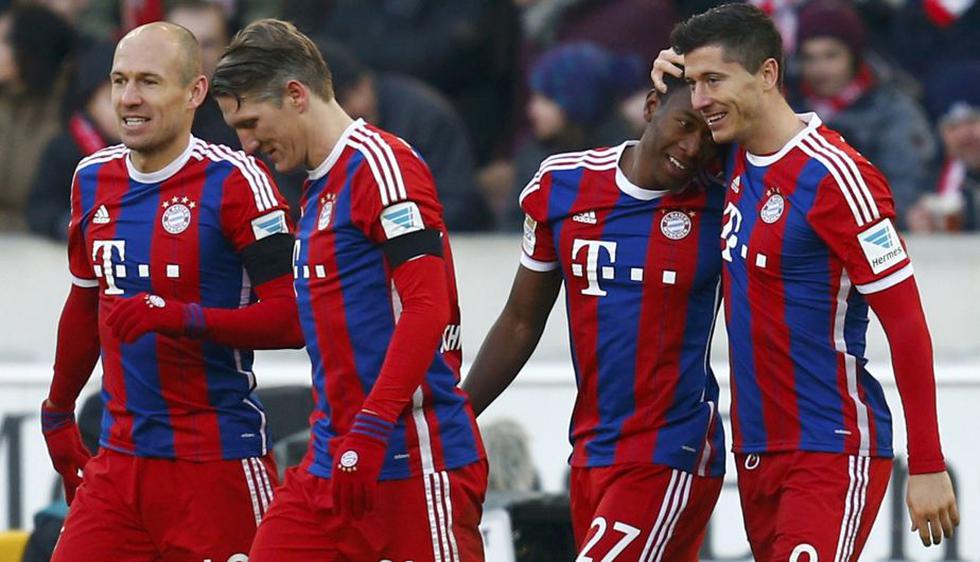 Bayern Munich venció 2-0 al Stuttgart y vuelve a la senda del triunfo. (Reuters)