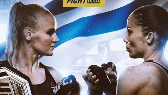 Valentina Schevchenko va por la segunda defensa de su título en la UFC. (Foto: UFC)