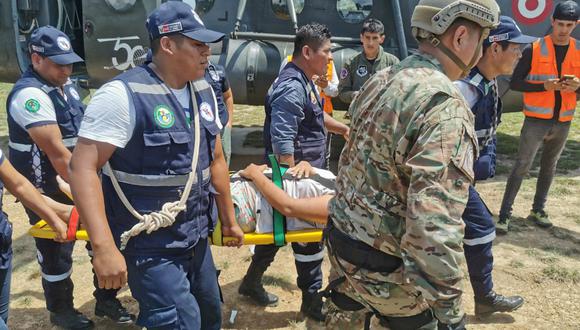 La avioneta había sido reportada como desaparecida luego de despegar a las 9:30 a.m. desde San Lorenzo hacia la ciudad de Tarapoto (San Martín). (Foto: Fuerza Aérea del Perú)