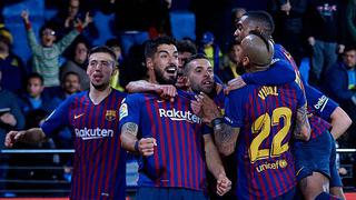 Golazos de Messi y Suárez le dan agónico empate 4-4 a Barcelona ante Villarreal