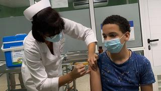 Cuba comenzó la vacunación masiva contra el coronavirus en niños y jóvenes de 2 a 18 años