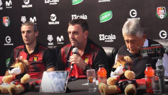 Diego Osella dirigirá su primer partido en Melgar en duelo ante Binacional. (Foto; FBC Melgar)