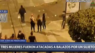 San Juan de Miraflores: sujeto ataca a balazos a tres mujeres reunidas en la vía pública
