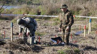 Militar chileno resulta herido por mina antipersonal en frontera con Perú