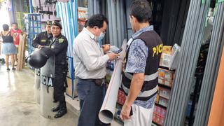 Policía incauta más de 4600 tuberías falsificadas en Lima