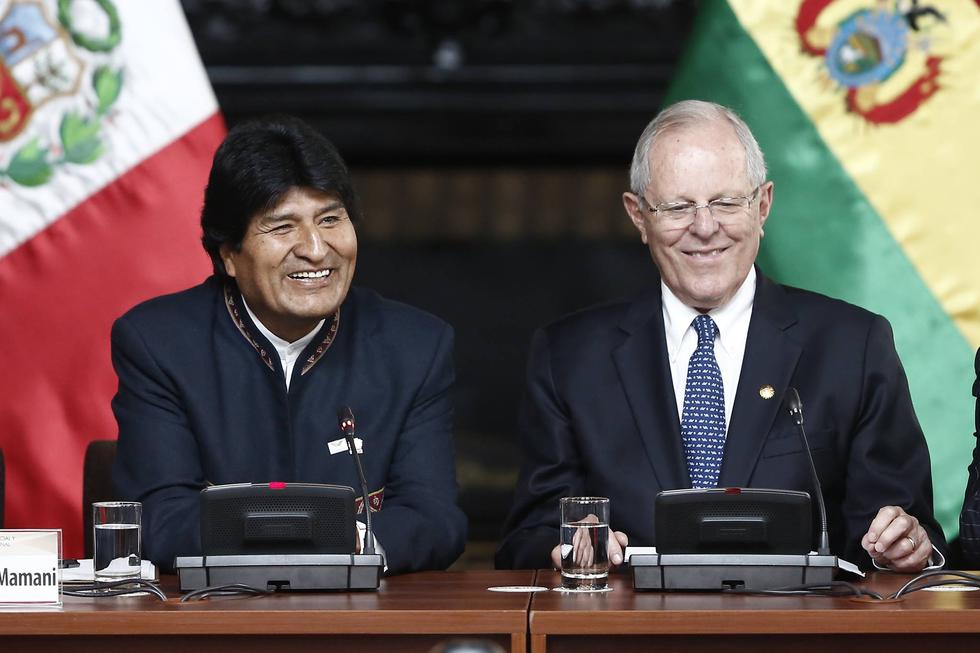 PPK se reúne con Evo Morales