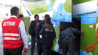 Tacna: Hallan 100 kilos de productos pirotécnicos en bodega de ómnibus