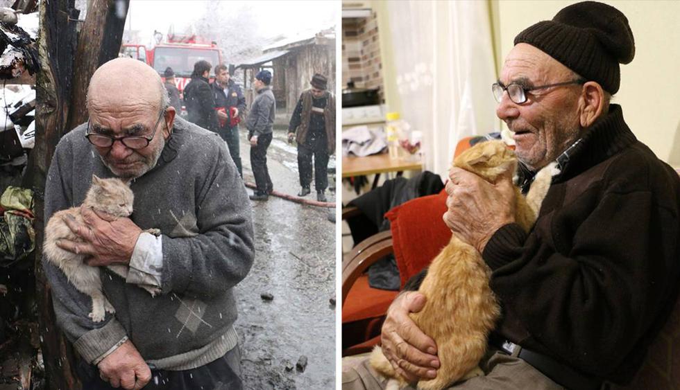 La historia del anciano al que se le quemó la casa en Turquía tiene un final feliz. (YouTube |&nbsp;@Agustotles)<br>