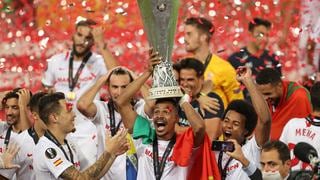 ¡Su sexta copa! Sevilla se consagró campeón de la Europa League tras ganarle 3-2 al Inter [FOTOS Y VIDEO]