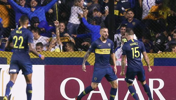 Boca Juniors vapuleó 4-0 a Jorge Wilsterman por la Copa Libertadores. (EFE)