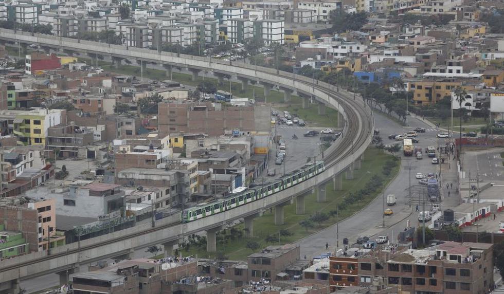 Línea 1 del Metro de Lima recorre 8 distritos de Lima. (USI)