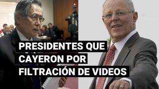 Filtración de videos marcaron caída de presidentes en Perú