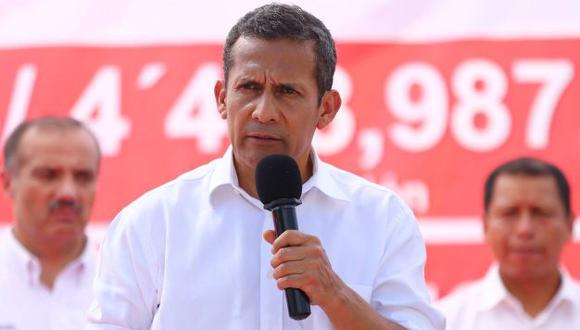 Ollanta Humala espera que antes de que se termine la presente legislatura se vea plasmado este dictamen. (USI)