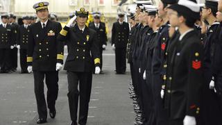 Armada de Japón nombra a la primera mujer al mando de una flota de guerra