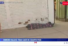 San Juan de Miraflores: Obrero murió en pleno trabajo en la Av. Pedro Miotta