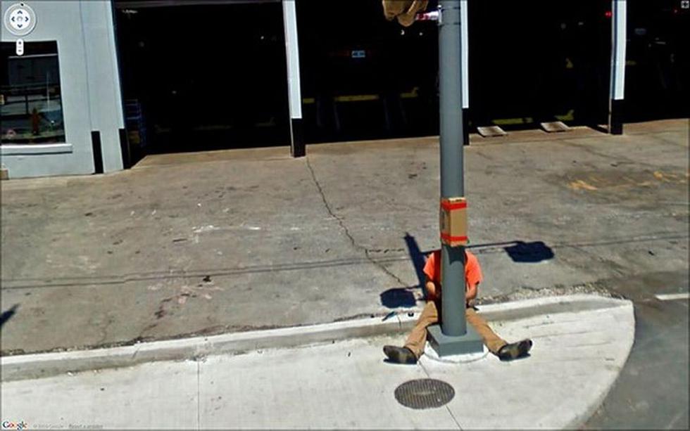 Los 10 momentos más extraños captados por Google Street View. (Cortesía: Es la moda)