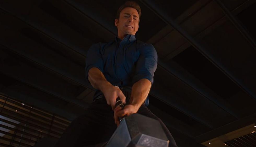 Directores de “Avengers: Endgame” revelaron porque el Capitán América pudo levantar el martillo de Thor. (Foto: Marvel)