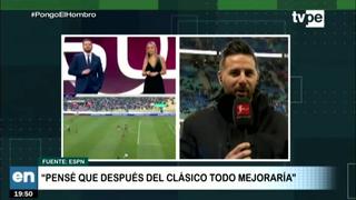 Claudio Pizarro: “Pensé que después del clásico (ante Chile) todo mejoraría”
