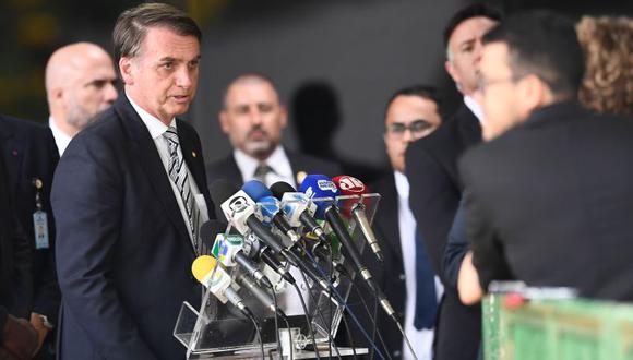 Bolsonaro impulsa una alianza con Israel a pesar de que podría poner en riesgo las relaciones comerciales de Brasil con los países árabes. (Foto: AFP)