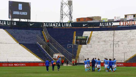 Alianza Lima jugará sin gente en sus populares en los siguientes tres partidos (Foto: USI).