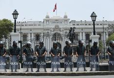 Seguridad del Estado en alerta máxima ante posibles disturbios en el Congreso