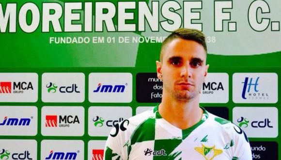 Benjamín Ubierna fichó por una temporada por el Moreirense de Portugal. (@FutbolPortugal)