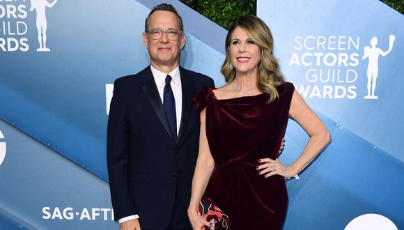 Tom Hanks y Rita Wilson confirmaron que tienen coronavirus. (Foto: AFP)