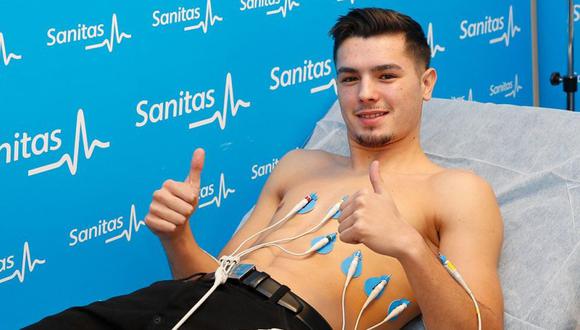 Brahím Díaz pasó por los exámenes médicos antes de firmar contrato (Foto: Real Madrid).