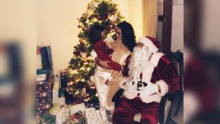 Gino Assereto se disfrazó de Papá Noel para darle una tierna Navidad a su hija [FOTOS Y VIDEOS]