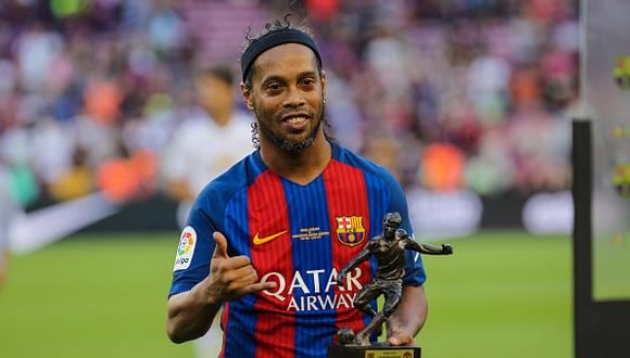 Ronaldinho fue le mejor jugador del mundo en el 2005. (Getty Images)